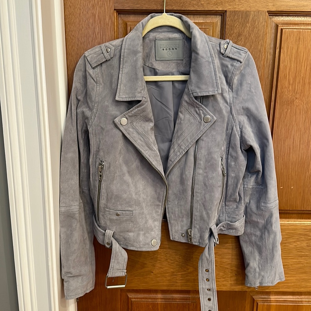 Grey Moto Jacket